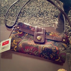 RELIC crossbody clutch